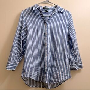 💙STRIPED RALPH LAUREN TOP